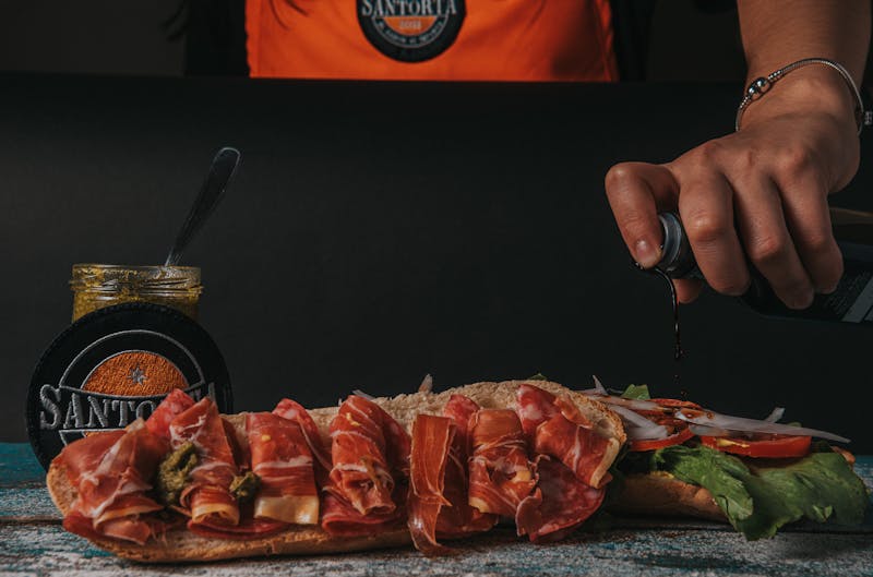 Meat Lovers dions pizza with sausage and bacon